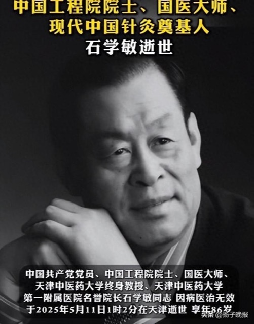 纪念石学敏:以针为刃,济世传承 纪念石学敏:以针为刃,济世传承
