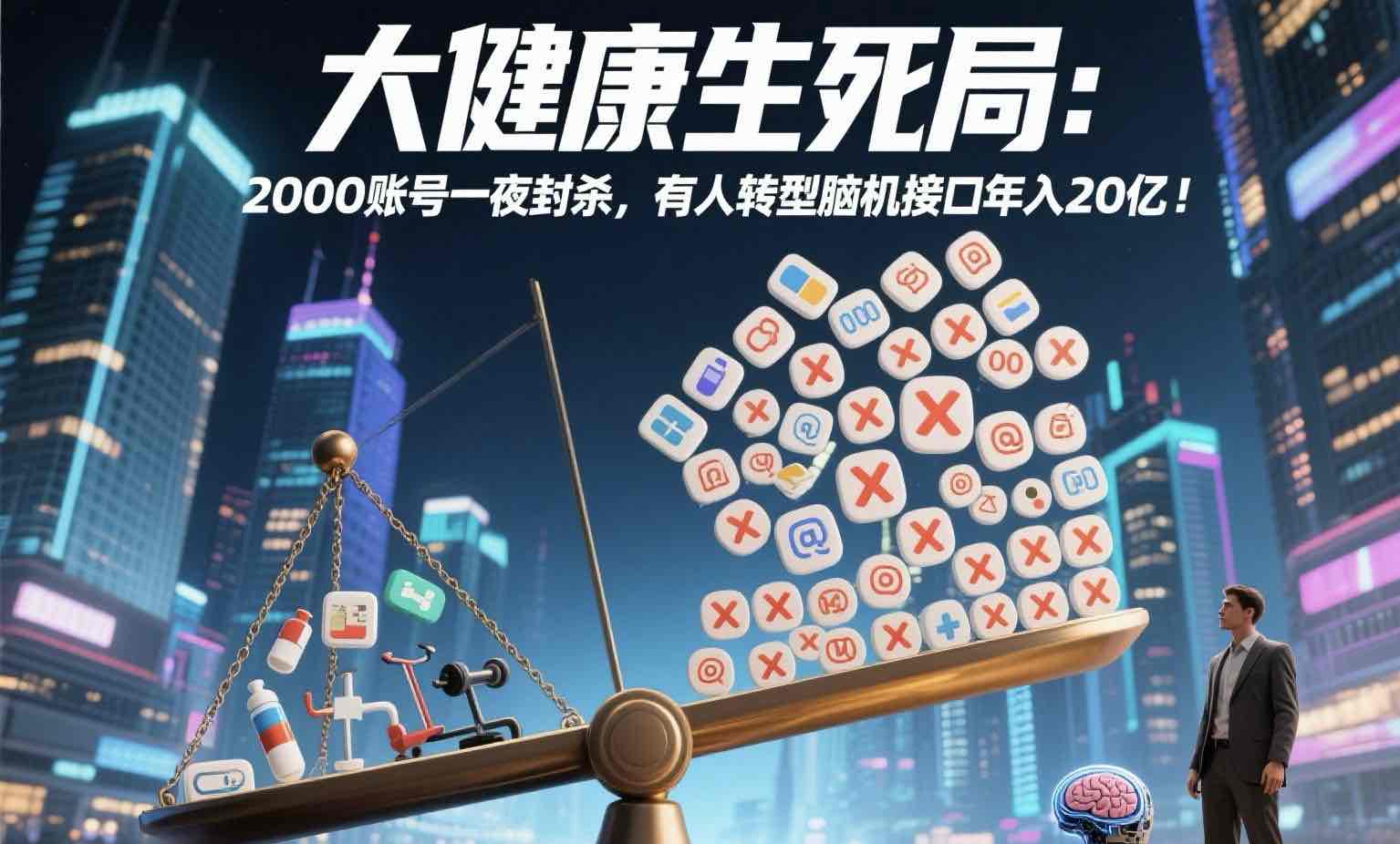 大健康生死竞速:4亿慢性病患者撑起的市场,谁能笑到最后? 大健康生死竞速:4亿慢性病患者撑起的市场,谁能笑到最后?