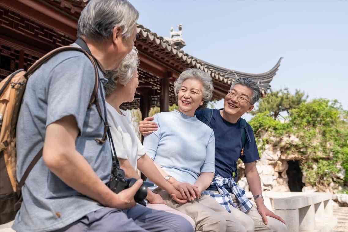 岁月温良,情在暮年 岁月温良,情在暮年