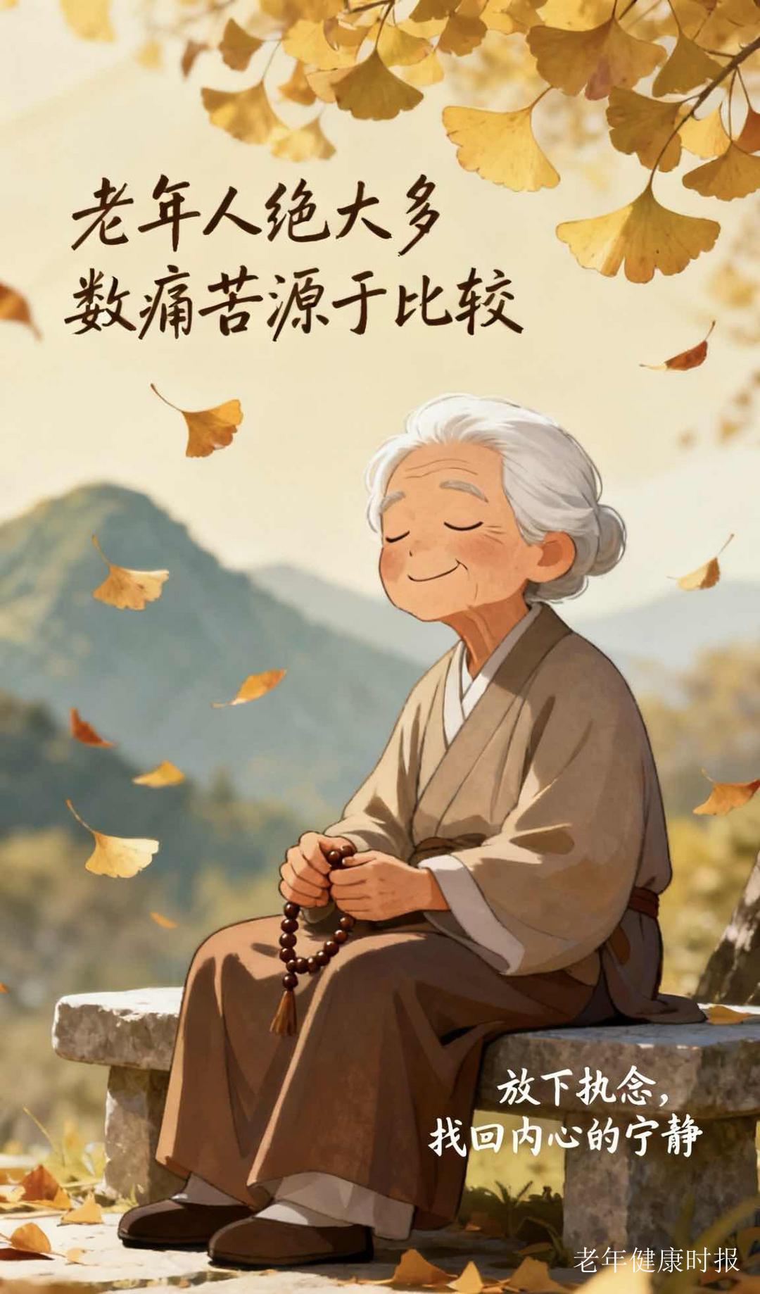 老年人绝大多数痛苦源于比较:放下执念,找回内心的宁静 老年人绝大多数痛苦源于比较:放下执念,找回内心的宁静