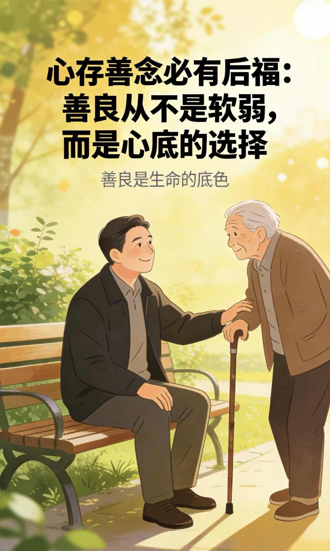 心存善念必有后福:善良从不是软弱,而是心底的选择 心存善念必有后福:善良从不是软弱,而是心底的选择